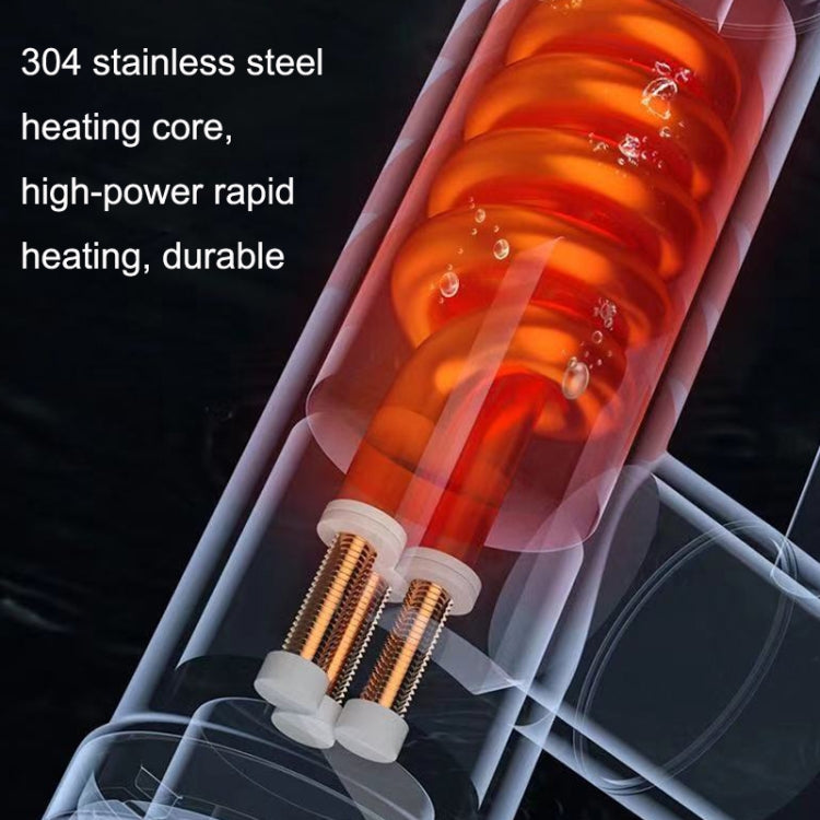 Household Kitchen Electric Hot Water Fauce EU Plug, Style:, Stainless Steel Type, Stainless Steel Universal Pipe Type