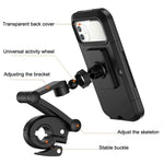 Bicycle Mobile Phone Holder Mountain Bike Waterproof Bag, Black