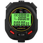 YS 3 Rows Display Luminous Stopwatch Timer Training Referee Stopwatch, Style:, YS-1010 10 Memories, YS-1030 30 Memories, YS-1060 60 Memories, YS-1100 100 Memories