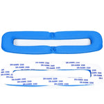 2 PCS Headphone Sleeve Cover for Sennheiser GSP300 GSP370 GSP350,Style:, Protein Skin, Lamb Leather, Black Head Beam, Red Head Beam, Blue Head Beam, Mesh Cloth