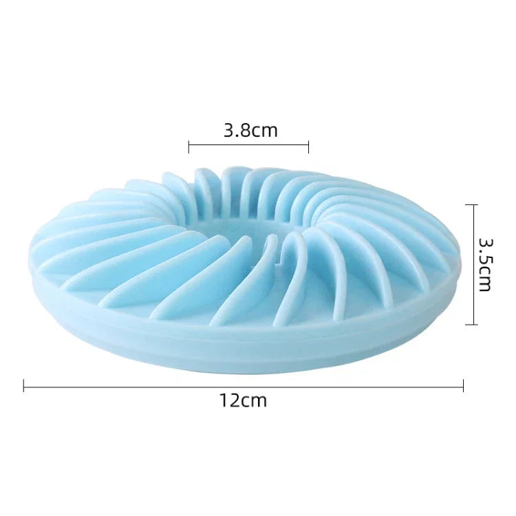 Pet Fun Missing Food Toys Bite-resistant Molar Dog Interactive Toy, Round Shape Green, Round Shape Blue, Round Shape Pink