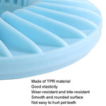 Pet Fun Missing Food Toys Bite-resistant Molar Dog Interactive Toy, Round Shape Green, Round Shape Blue, Round Shape Pink