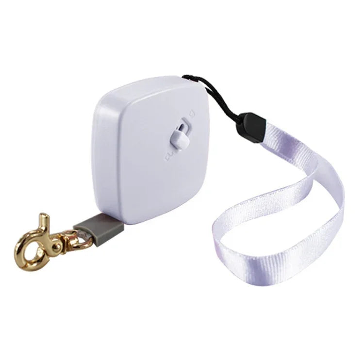 Automatic Telescopic Dog Traction Rope Small Pet Retractor, 2m Square Blue, 2m Round White, 2m Round Pink, 2m Round Blue, 2m Square White, 2m Square Pink
