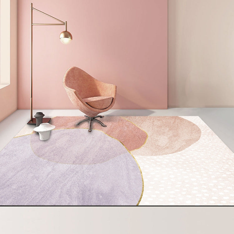 Modern Abstract Geometric Living Room Rug Coffee Table Cushion, 50x80cm, 60x90cm