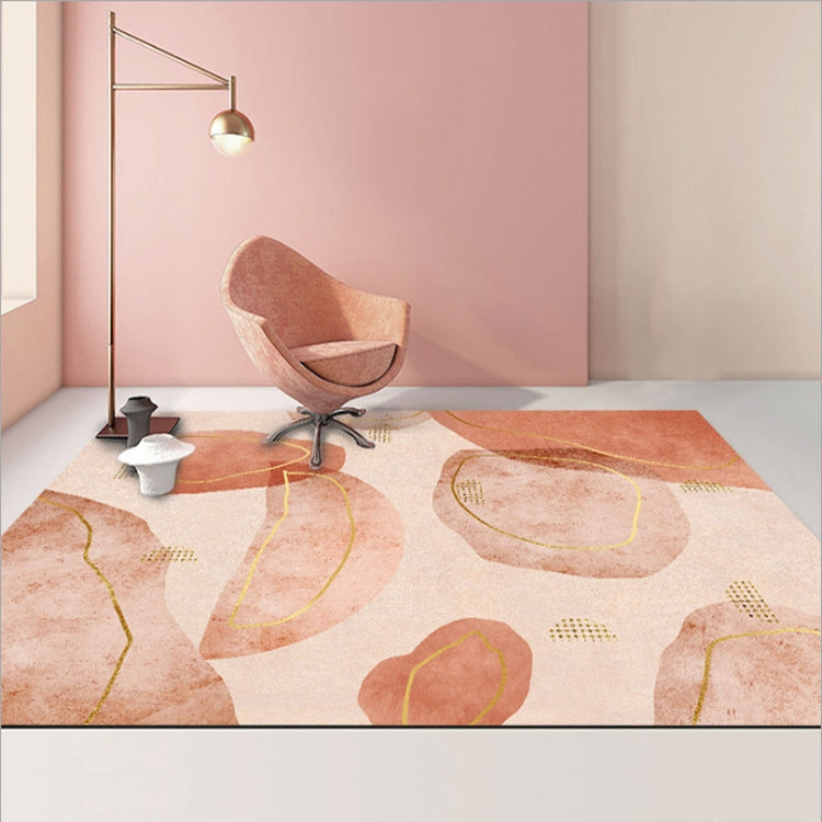 Modern Abstract Geometric Living Room Rug Coffee Table Cushion, 80x120cm, 80x160cm