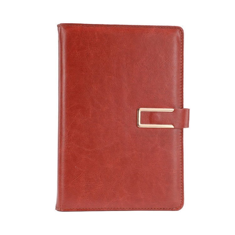 WZJZ0101 PU Leather Thickened Notebook, A5, B5