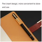WZJZ0101 PU Leather Thickened Notebook, A5, B5