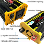 Home Solar Generator Inverter+30A Controller+18W 12V Solar Panel, Specification:, Black 12V To 220V, Black 12V To 110V, Yellow 12V To 220V, Yellow 12V To 110V