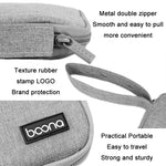 Boona Smart Watch Strap Data Cable Portable Storage Bag For Apple Watch, Large (Black)