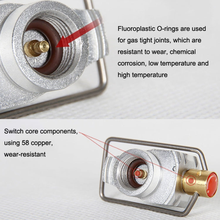 Outdoor Flat Gas Tank Outdoor Supplies Gas Tank Inflatable Valve, Flat Gas Tank Valve