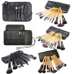 Makeup Brush Set Loose Powder Brush Makeup Tool, 15 PCS / Set Wood Color, 15 PCS / Set Black, 18 PCS / Set Wood Color