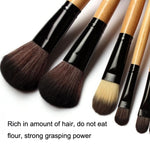 Makeup Brush Set Loose Powder Brush Makeup Tool, 15 PCS / Set Wood Color, 15 PCS / Set Black, 18 PCS / Set Wood Color