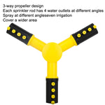 360 Degrees Rotating Watering Device, Style:, Sprinkler, With Pacifier Connector, With 4-point Connector, With 6-point Connector, With 1 inch Connector, With 2 PCS 4-point Connector and Pacifier, With 2 PCS 6-point Connector and Pacifier