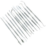 12 In 1 Stainless Steel Wax Carving Knife Dental Tool Set Clay Modeling Tool, 12 In 1 Knife