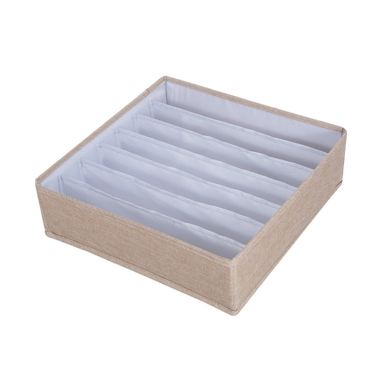 Foldable Drawer Clothes Storage Box, Spec:, 24 Grids (Gray), 24 Grids (Linen), 24 Grids (Red), 24 Grids (Green), 7 Grids (Gray), 7 Grids (Linen), 7 Grids (Red), 7 Grids (Green), 8 Grids (Gray), 8 Grids (Linen), 8 Grids (Red), 8 Grids (Green)