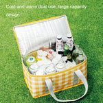 JY2209 Camping Moistureproof Portable Picnic Basket Set, Spec:, Red White, Yellow White, Leaves, Red White+150x100cm, Yellow White+150x100cm, Leaves+150x100cm, Red White+150x200cm, Yellow White+150x200cm, Leaves+150x200cm, Red White+200x200cm          ...