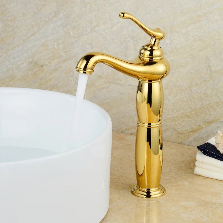 Hot And Cold Mixed Water Basin Imitation Water Faucet, Style:, High Model, High Model+Water Inlet Pipe, Short Model, Short Model+Water Inlet Pipe