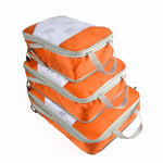 3 PCS/Set Travel Waterproof Compression Clothes Storage Bag, Orange With Net, Nevy With Net, Pink With Net, Red With Net, Green With Net, Gray With Net, Black With Net, Gray Without Net, Black Without Net, Red Without Net, Blue Without Net             ...