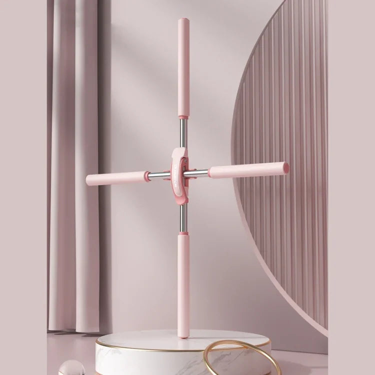 CHANGKUAI Yoga Hunchback Corrector Adjustable Open Shoulder Standing Training Stick, Pink, Blue, Green