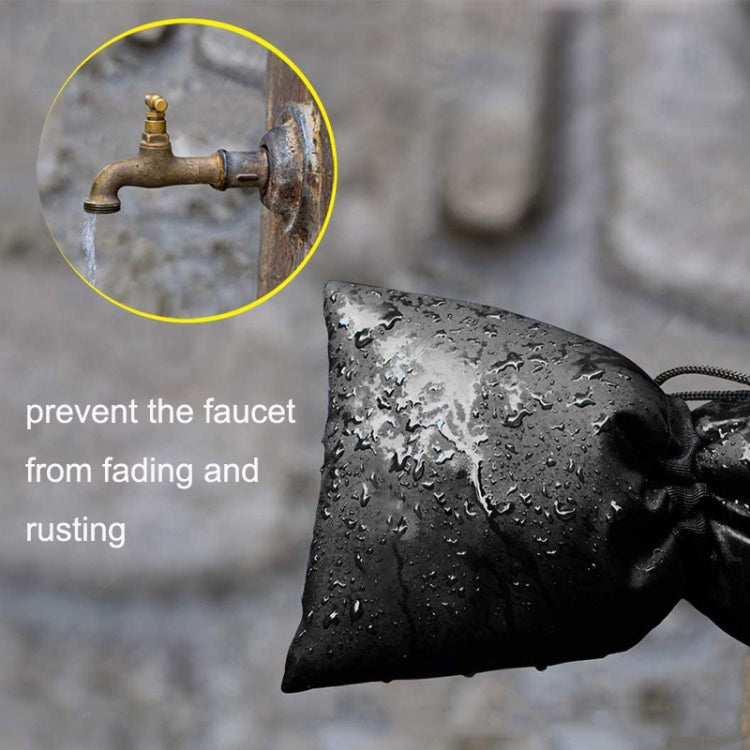 Oxford Cloth Winter Outdoor Faucet Frost Protection Cover, Hook and Loop Fastener Model, Rope Model