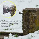 Oxford Cloth Winter Outdoor Faucet Frost Protection Cover, Rope Model
