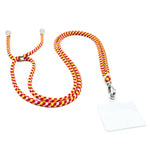 3 PCS Phone Lanyard Adjustable Detachable Neck Cord With Card, NO.25 Yellow Pink Gray, NO.46 red pink yellow