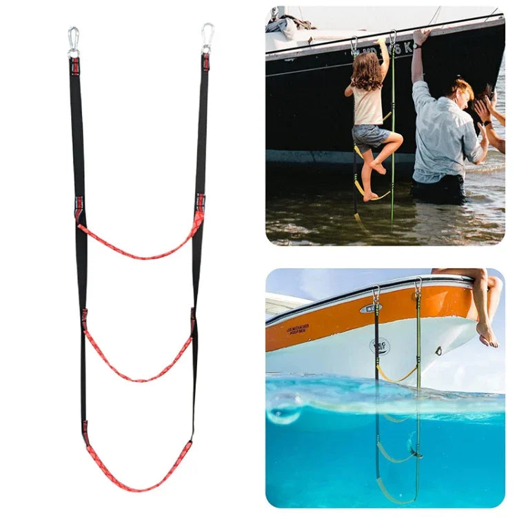 RT-1 Rubber Boat Special Boarding Ladder, Spec:, 3-Ladder (Green), 4-Ladder (Green), 5-Ladder (Green), 3-Ladder (Blue), 4-Ladder (Blue), 5-Ladder (Blue), 3-Ladder (Red), 4-Ladder (Red), 5-Ladder (Red)