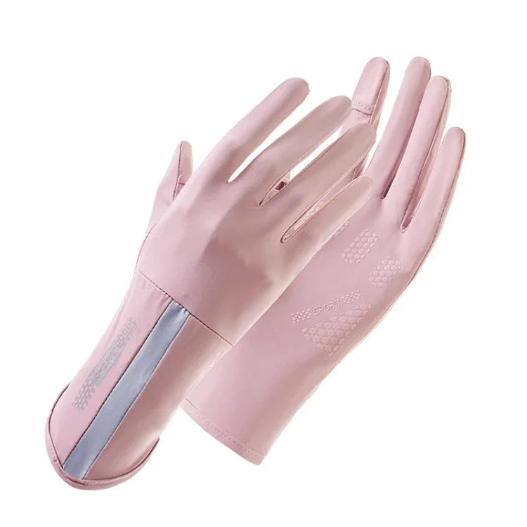 1 Pair XC-14 Riding Driving Sunscreen Anti-UV Fingerless Ice Silk Gloves, Style:, Honeycomb (Purple), Honeycomb (Pink), Honeycomb (Yellow), Honeycomb (Gray), Honeycomb (Black), Honeycomb (Dark Gray), Line (Purple), Line (Dark Gray), Line (Light Gray)  ...