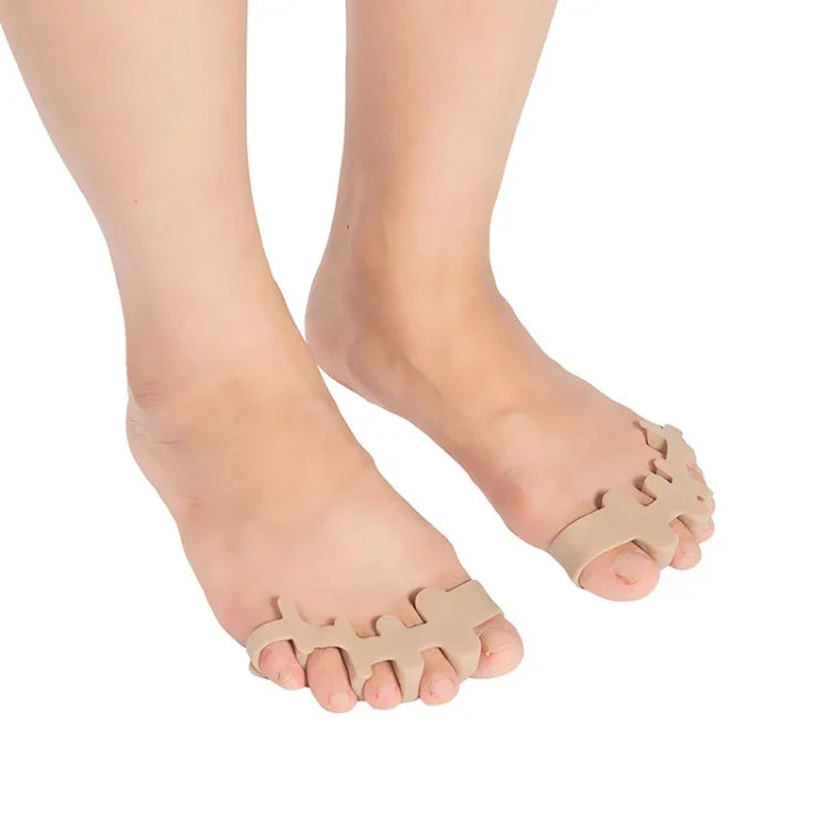 Toe Valgus Silicone Corrector Big Foot Toe Splitter, Thickened Wearable Shoes, Home Use