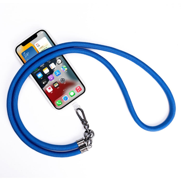 Mobile Phone Mountaineering Rope Lanyard  Can Be Hung Neck Or Crossbody, Black, Orange, Sky Blue, Red, Gem Blue, Violet, Brick Orange