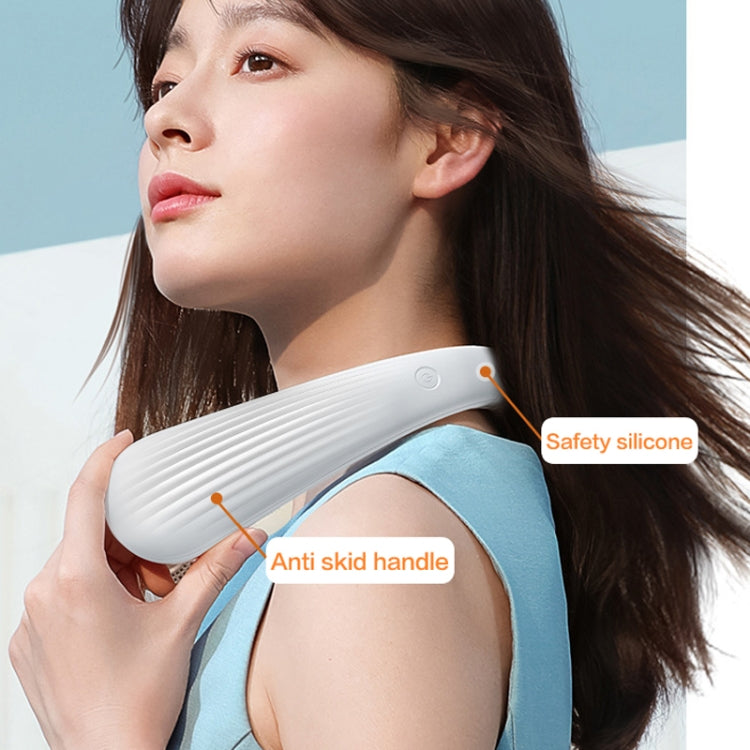 Lazy Hanging Neck Fan Bladeless Silent Sports Fan,Model:, T36 Black 3000 mAh, A306 Four -core 4000 mAh Pink