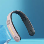 Lazy Hanging Neck Fan Bladeless Silent Sports Fan,Model:, T36 Black 3000 mAh, A306 Four -core 4000 mAh Pink