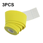 3pcs Muscle Tape Physiotherapy Sports Tape Basketball Knee Bandage, Size:, 2.5cm x 5m, 3.8cm x 5m, 5cm x 5m