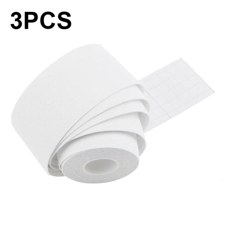 3pcs Muscle Tape Physiotherapy Sports Tape Basketball Knee Bandage, Size:, 2.5cm x 5m, 3.8cm x 5m, 5cm x 5m