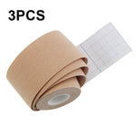 3pcs Muscle Tape Physiotherapy Sports Tape Basketball Knee Bandage, Size:, 2.5cm x 5m, 3.8cm x 5m, 5cm x 5m