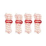 CLS Outdoor Camp Reflective Wind-Proof Camping Support Rod, 4 PCS / Set Yellow, 4 PCS / Set Red, 4 PCS / Set Black, 4 PCS / Set Army Green, 4 PCS / Set White Non-reflective