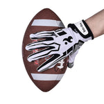 BOODUN C281071G Baseball Rugby Gloves Fitness Sports Anti-Slip Outdoor Hiking Gloves, C281071G White L, C281071G Red S, C281071G Red M, C281071G Red L, C281071G White S, C281071G White M