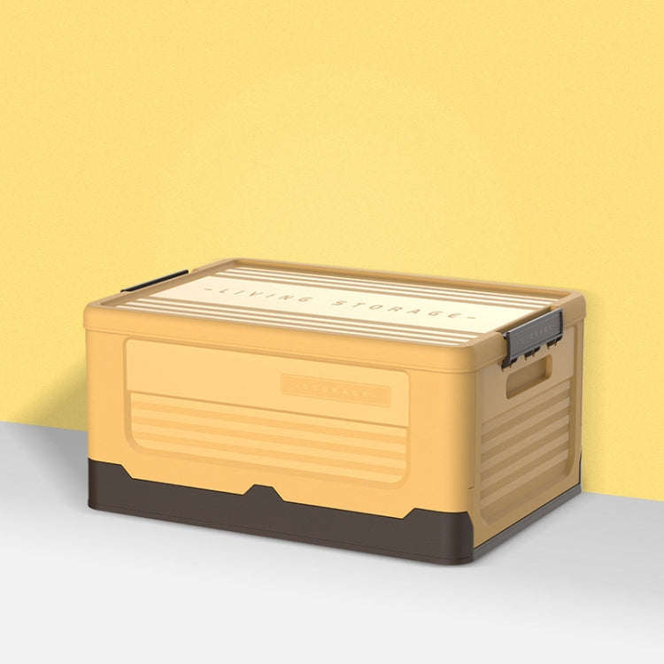 Foldable Book Box Plastic Storage Box, S Mint Blue, S Banana Yellow, S Sunset Orange, M Mint Blue, M Banana Yellow, M Sunset Orange, L Mint Blue, L Banana Yellow, L Sunset Orange