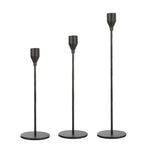 3 PCS / Set Home Decoration Wedding Wrought Iron Candle Holder, Style:, 3 PCS / Set Thin Bottom (Black), 3 PCS / Set Thin Bottom (Imitation Gold), 3 PCS / Set Thin Bottom (Silver), 3 PCS / Set Thin Bottom (Gold), 3 PCS / Set Thick Bottom (Black)       ...