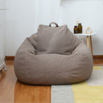 Lazy Sofa Bean Bag Chair Fabric Cover, Large