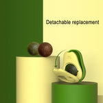 Catnip Balls And Avocado Teasing Cat Teeth Cleaning Toy, Mint Ball, Gall Fruit