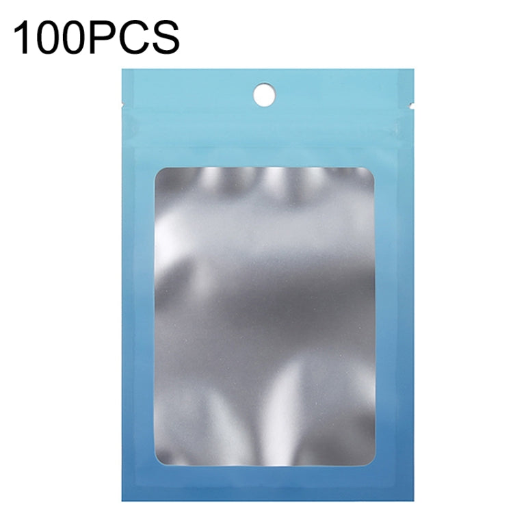 100PCS Aluminum Foil Ziplock Bag Jewelry Data Cable Sealed Packaging Bag, Size:, 7.5x10cm (Pink Gradually Purple), 7.5x10cm (Blue Gradually Pink), 7.5x10cm (Blue Gradient), 7.5x10cm (Yellow Gradient), 8.5x13cm (Pink Gradually Purple)                   ...