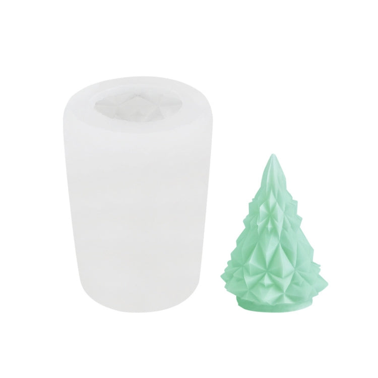 Christmas DIY Scented Candle Silicone Mold, White