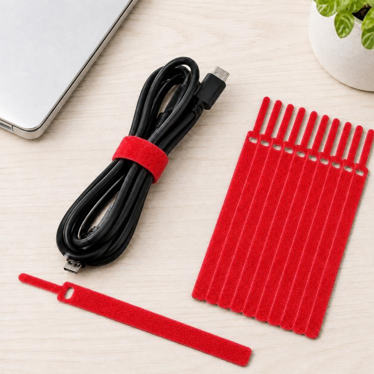 50 PCS Needle Shape Self-adhesive Data Cable Organizer Colorful Bundles, 10 x 130mm, 12 x 115mm, 12 x 145mm, 15 x 200mm, 15 x 300mm