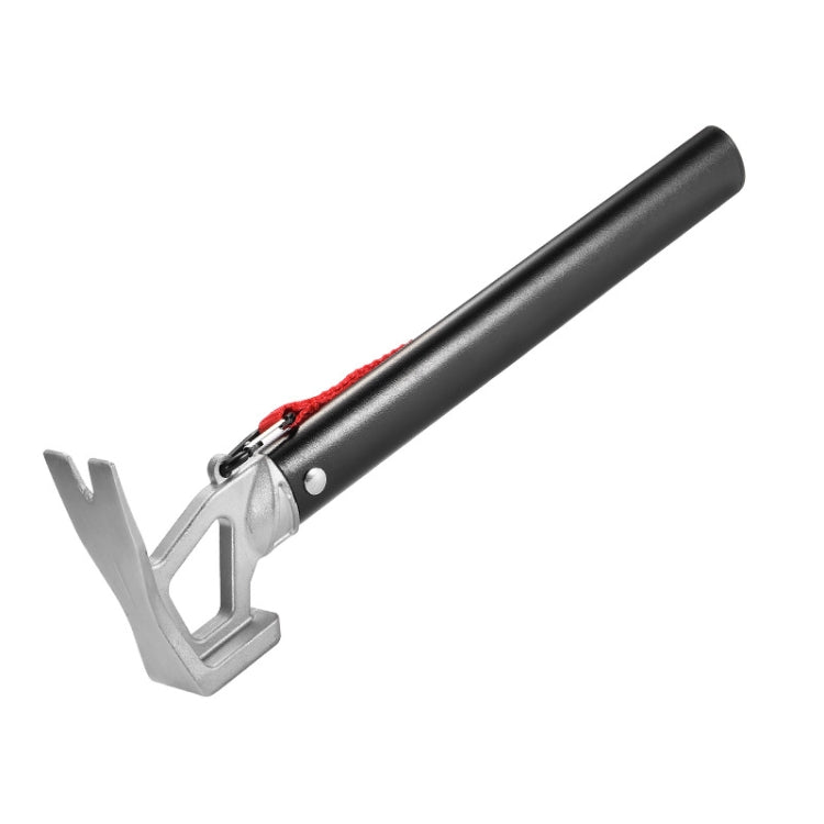 Outdoor Camping Multifunctional Tent Ground Nail Hammer, Silver, Black, Orange