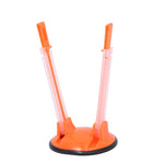 Baggy Rack Holder For Food Prep Bag Plastic Freezer Bag Ziplock Bag Holder Stand, Green, Blue, Orange