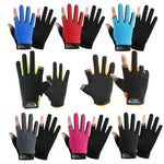 1 Pair QX0008 Outdoor Sunscreen Non-Slip Exposed Two-Finger Fishing Gloves, Free Size