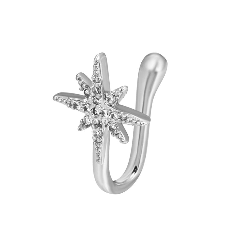 U-shaped Nose Clip Copper Inlaid With Zircon Nose Decoration, Color: G-189 Silver, G-364 Gold, G-365 Silver, G-247 Gold, G-248 Silver, G-251 Gold, G-252 Silver, G-253 Gold, G-254 Silver, G-235 Gold, G-236 Silver, G-231 Gold, G-232 Silver, G-249 Gold   ...