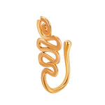 U-shaped Nose Clip Copper Inlaid With Zircon Nose Decoration, Color: G-189 Silver, G-364 Gold, G-365 Silver, G-247 Gold, G-248 Silver, G-251 Gold, G-252 Silver, G-253 Gold, G-254 Silver, G-235 Gold, G-236 Silver, G-231 Gold, G-232 Silver, G-249 Gold   ...