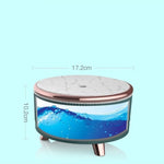 Ultrasonic Aromatherapy Diffuser Humidifier Essential Oil Diffuser, EU Plug, UK Plug, AU Plug, US Plug